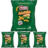 HERR'S - Cravates au fromage Jalapeño - 1 X 113 GR (Lot de 4)
