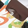 HUANYO Foldable Zipper Tote Bag for Women - Waterproof Reusable Shopping Bag, Portable Travel Beach Gym Bag with Pocket, Compact Foldable Handbag for Shopping, Travel, Holiday, Pool (brown) #4