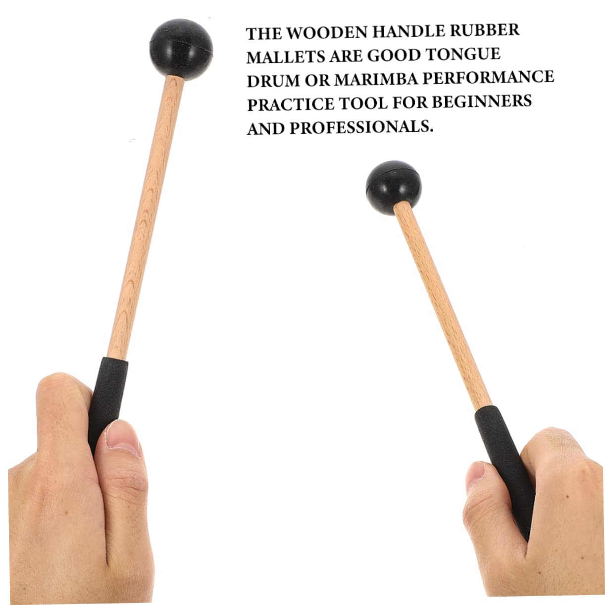 ibasenice 8paare Marimba Mallets Leichte Für Anfänger Ergonomischer Griff Für Percussion-übungen