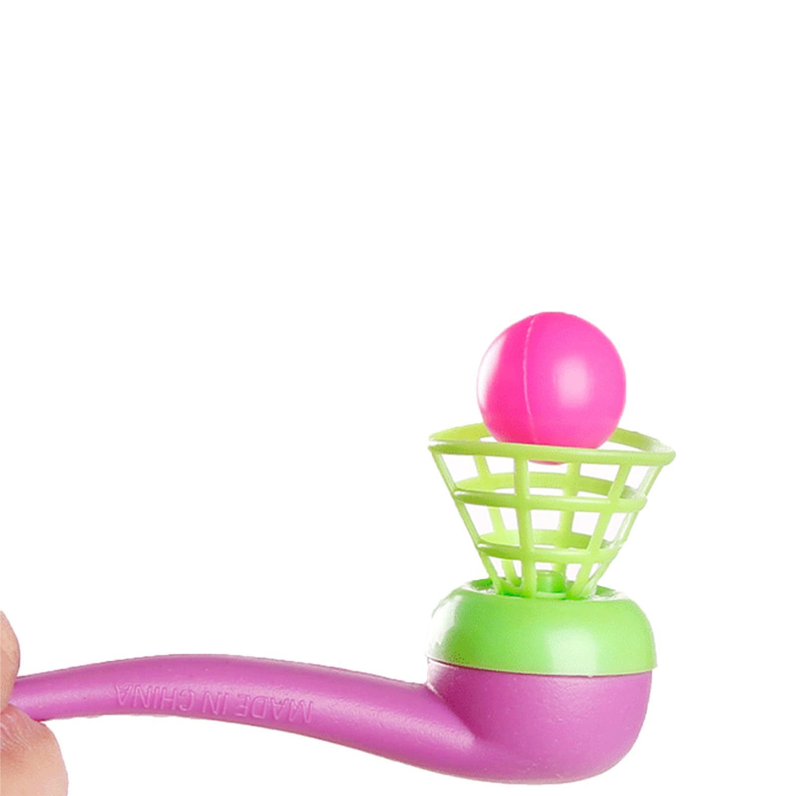 Genérico Jeu de soufflage de balles flottantes – Jouet éducatif avec Pipe de soufflage, Jeu d'équilibre de Boules flottantes | Engager Les compétences et Le contrôle des compétences