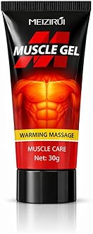 Extra Strength Muscle Massage Gel – Warming Muscle Care Cream for Firming, Conditioning & Recovery