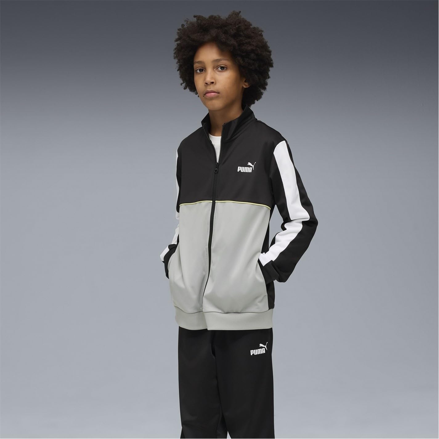 PUMA Jungen Puma Sport Poly Suit B Trainingsanzug (1er Pack)