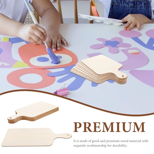 Tablas de cortar de madera mini para servir panes, quesos y frutas en cocina 4