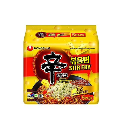 See full amazon price history chart for Nongshim Shin Ramyun Stir Fry Gourmet Spicy Noodles With Cheese, 24 Oz 680 G, 5 Pack Nongshim Shin Ramyun Stir Fry Gourmet Spicy Noodles With Cheese, 24 Oz 680 G, 5 Pack (B0CF56P9LC) Amazon Price History, Amazon Price Tracker