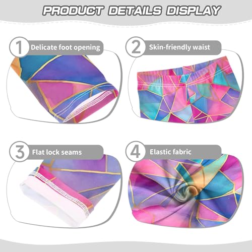 Girls' Leggings Color Diamond Kids Yoga Tights Pants 1 Pack 208493053