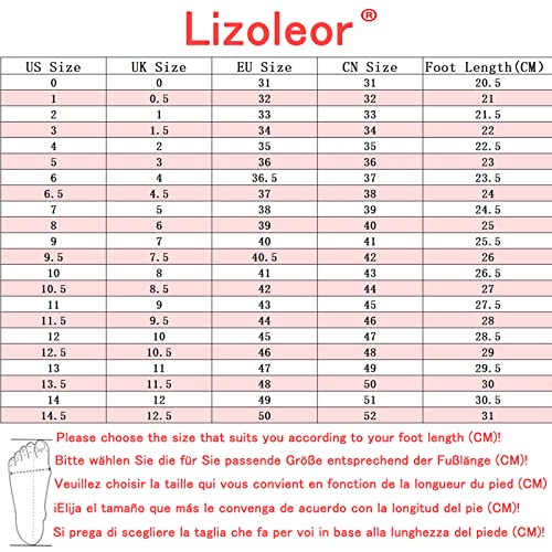 Lizoleor Donna Closed Toe Bridal Vestito Tacco a
