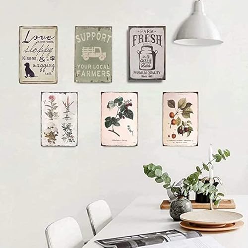 The Mountains Are Calling And I Must Go Sign Homemade Tin Sign Lodge Cabin Home Decor 8X12 Inch Metal Poster, Retro Funny Metal Tin Sign, Decorative Plaque #TOP4