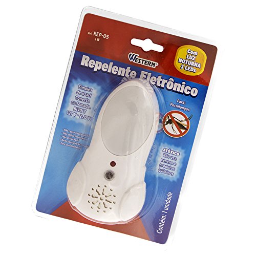 Repelente de Insetos Ultrassônico Bivolt RE-P05 Western