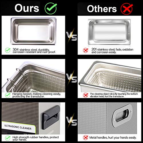 Pulitore a ultrasuoni professionale a