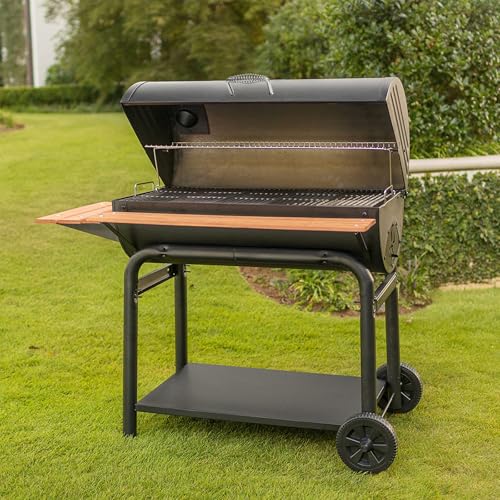 Mango de resorte pesado con soporte para parrilla 6" miniatura 5
