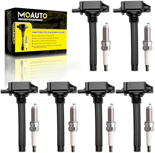 6x UF648 Ignition Coils & Spark Plugs For OEM Chrysler Dodge Jeep - Foto 2