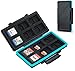 Produktbild JJC 36 Steckplätze Speicherkarten Etui Tasche Aufbewahrung für 24 Micro SD SDXC SDHC + 12 Nintendo Switch Spielkarten (NS Karte), Wasserdicht SD Speicherkarten Schutzbox Tragetasche Karten Case Box