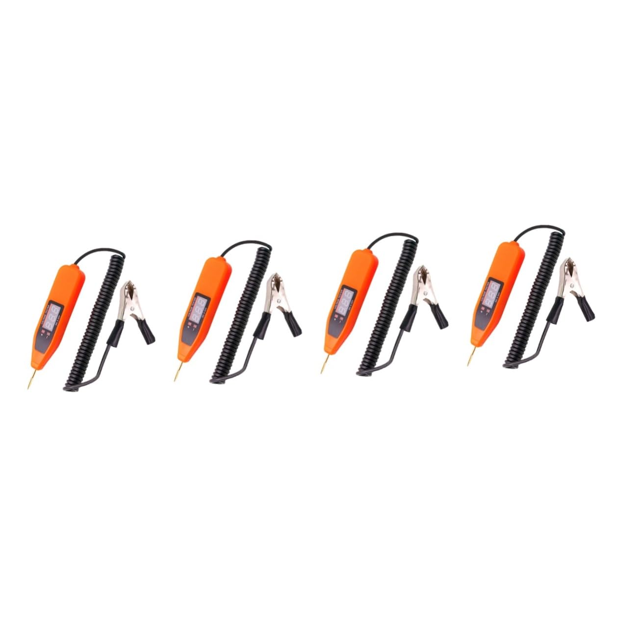 Ciieeo 4 Pièces Stylo de test de tension testeur USB automobile pouvoir numérique fusible voiture outil de test électrique de circuit Fuse Tester Automotive abdos