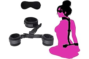 BDSM Sex Resistance Bands Bed Restraints