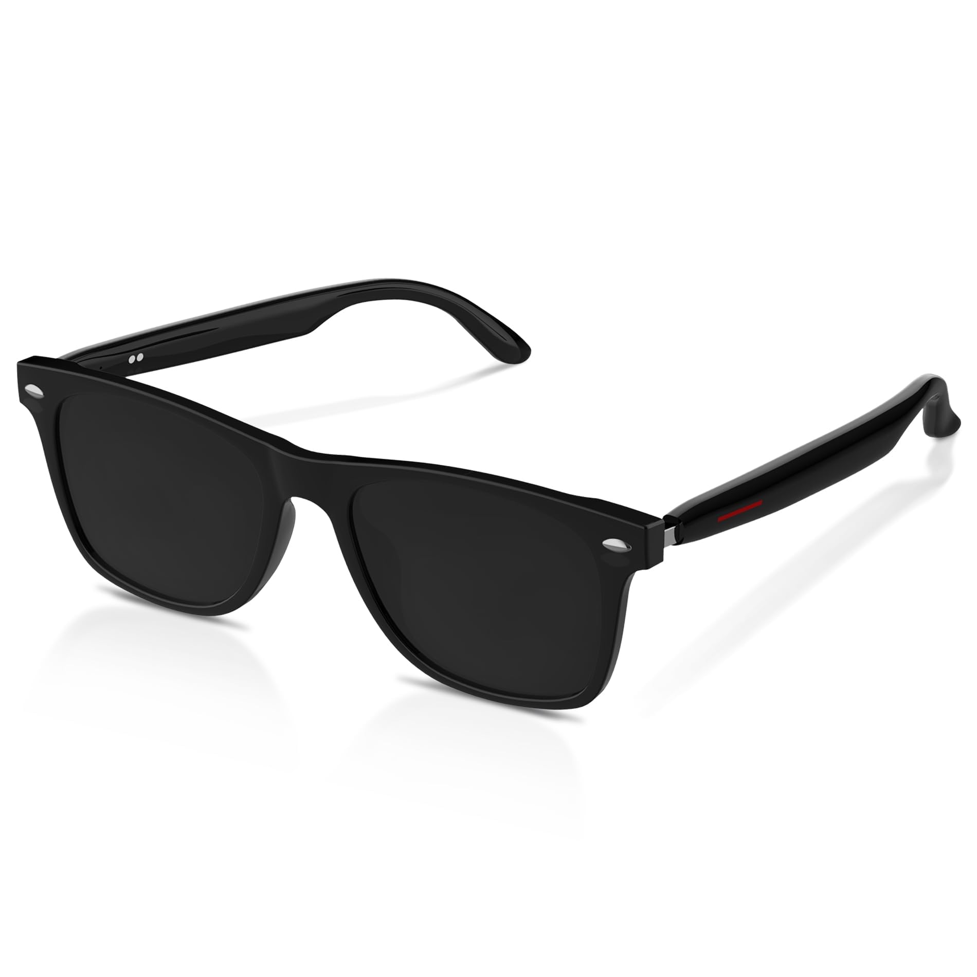 Smart Glasses Bluetooth Sunglasses New Upgraded Smart Glasses for Men Women Open Ear Speaker Voice Assistant Compatible Hands-Free