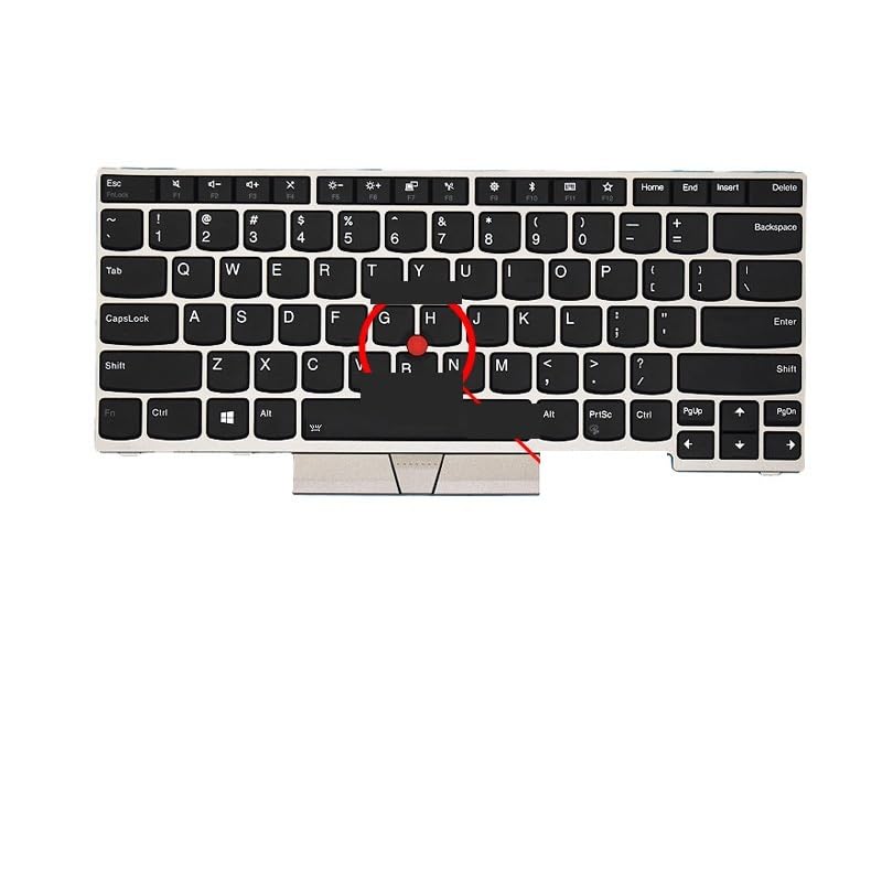 Clavier rétroéclairé Russe pour travailler de nuit sur ThinkPad E490 L480