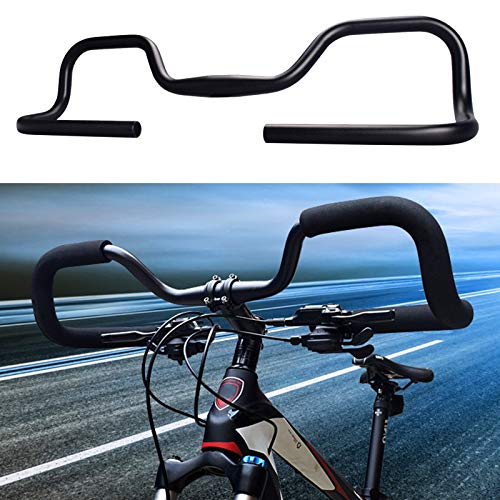 DYNWAVE Guidão MTB Road Bike Borboleta 31,8 mm Liga de Alumínio Fixo, Alto Desempenho - Guidão