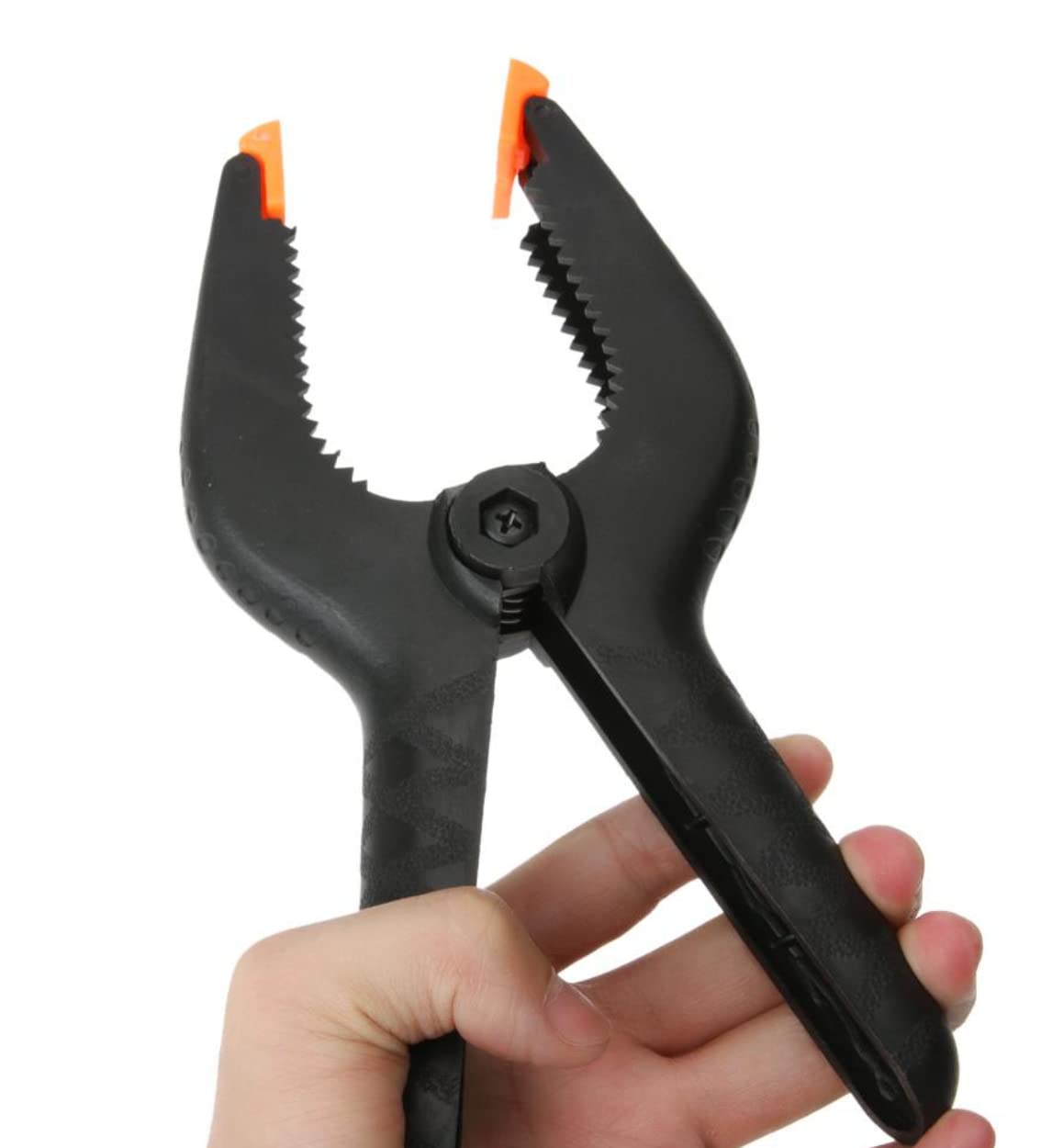 8 Pack 9 Inch Heavy Duty Plastic Nylon Spring Clamp EXTRA LARGE Clip Tips For Photography Background Plate