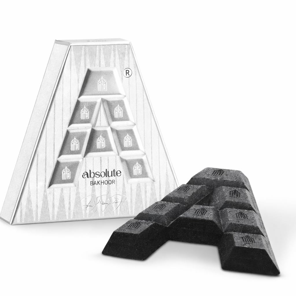 Spirit of Dubai Absolute Oudh Bakhoor – 40g Luxury Arabian Incense Blocks – Fresh Woody Musky Fragrance – Home Fragrance for Bakhoor Burner