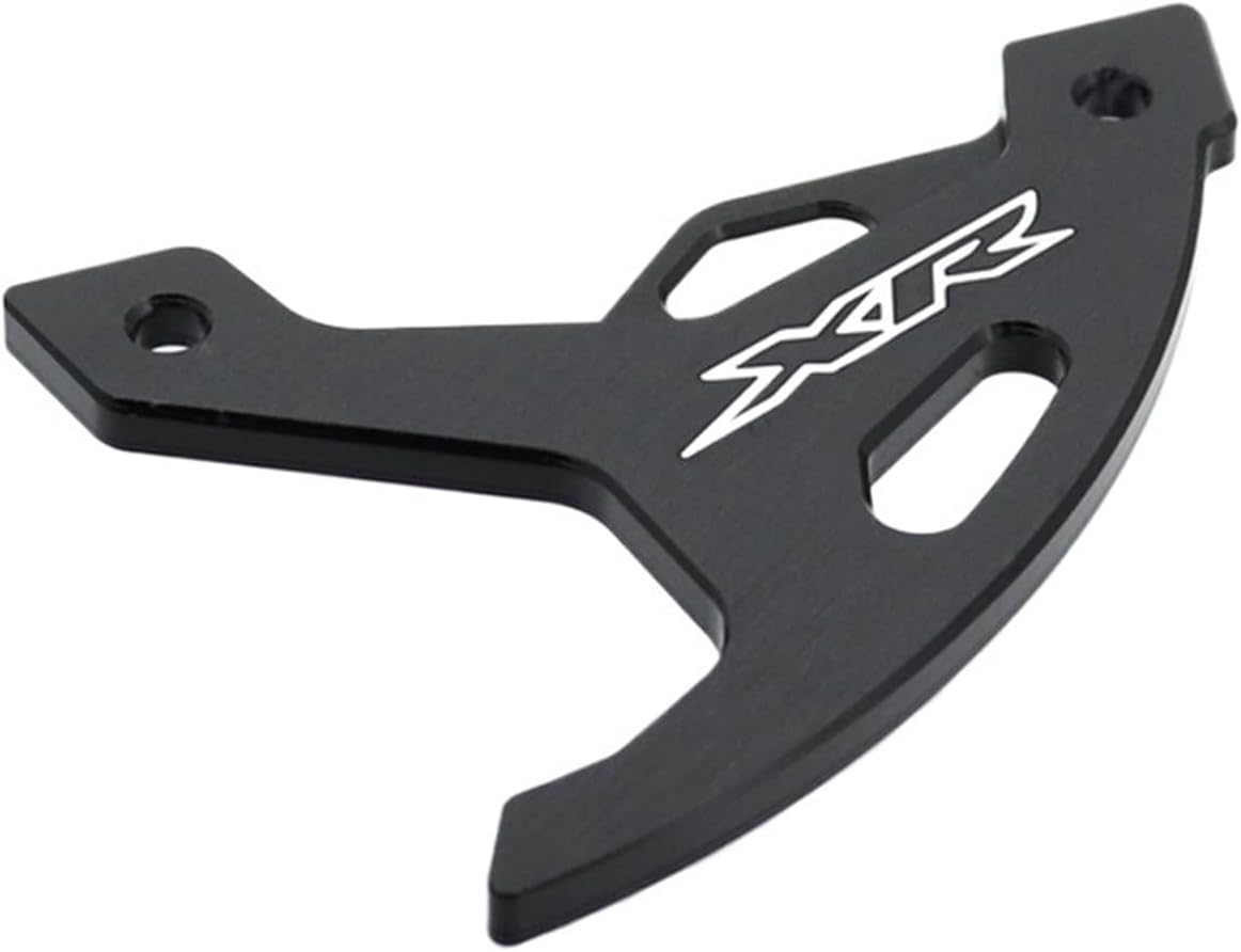 Rear Brake Disc Rotor Cover Guard Protection Compatible With XR250 90-04 XR600R 91-00 XR400R 96-04 XR650L 93-22 XR 250 600 400 R 650L(Color:Black)