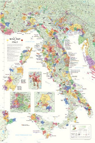 Wine Map of Italy