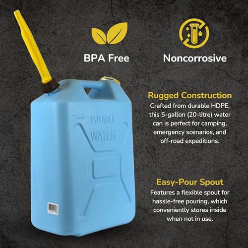 Scepter 5 Gallon Water Can
