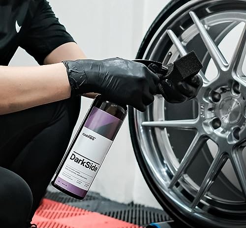 Image of CARPRO DarkSide - Tire & Rubber Sealant, Hydrophobic & Self-Cleaning, Satin Black Shine, UV Protection, Revives Dull Faded Rubber, Ready to Use - 4 Liter (135oz)