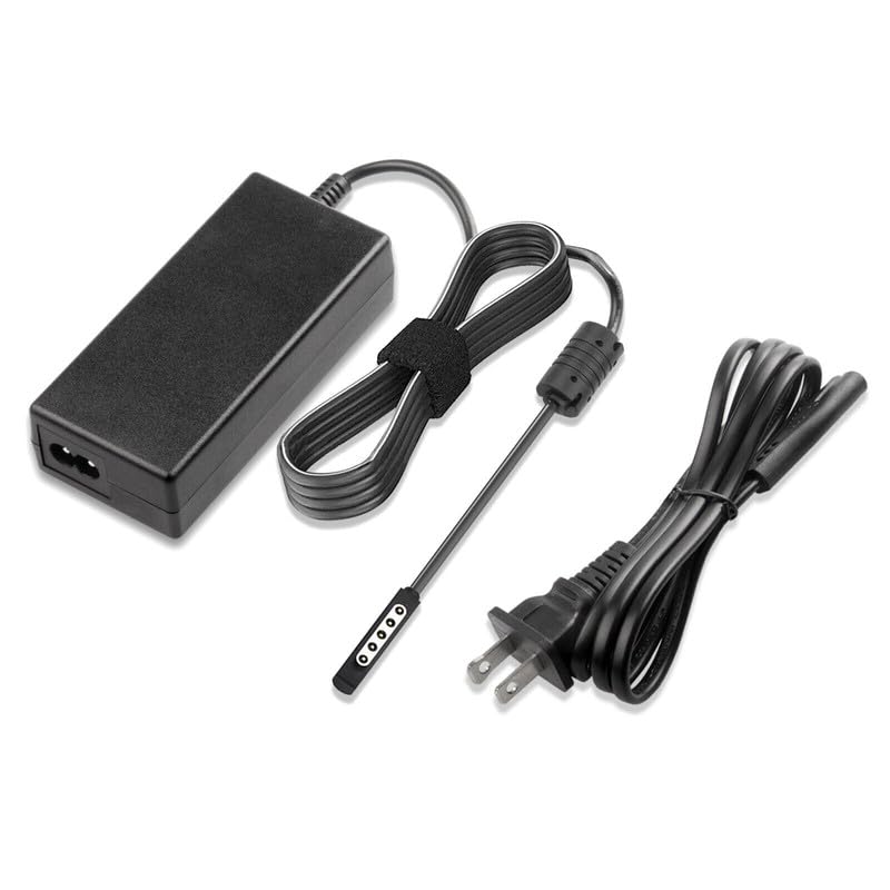 Musstad AC/DC Adapter for Microsoft Surface RT 32GB, 64GB Series Power Supply Cord Cable PS Wall Home Charger Input: 100-240 VAC Worldwide Use Mains PSU