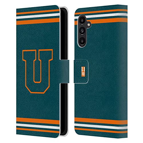 Étui Samsung Galaxy A13 5G Head Case Designs Orange U en cuir