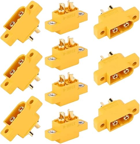 Amass 10 PCS XT60EW-M }Eg\ XT60E IX vO RlN^ RC h[ q@ FPV [VO h[p (F)