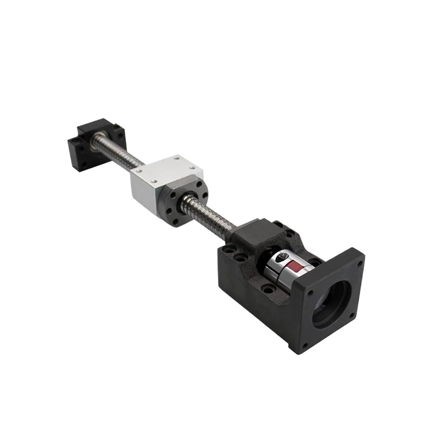 Ball Screw, Linear Guide Ball Screw Ball Screw SFU1610 Kit 200-500mm C7 Dia 16mm Parts Screw with Nut +BF12+HM12-57+DSG16H+Coupler(250mm)