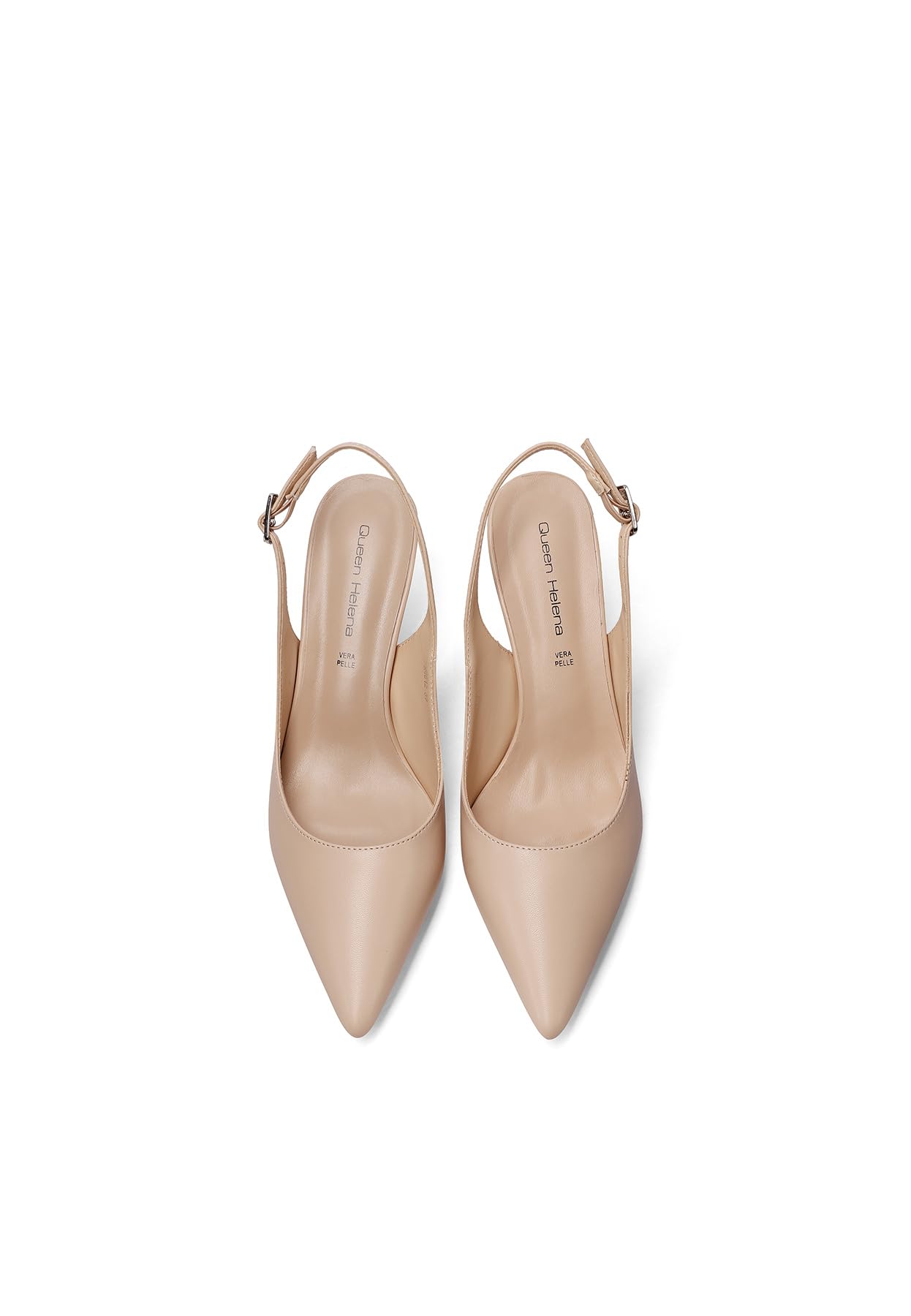 QUEEN HELENA Décolleté Donna Slingback con Tacco Medio K4612