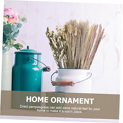 BESTOYARD 360 Peças De Flores Secas De Plástico Com Grama De Junco Para Casamento Adereço De Grama D