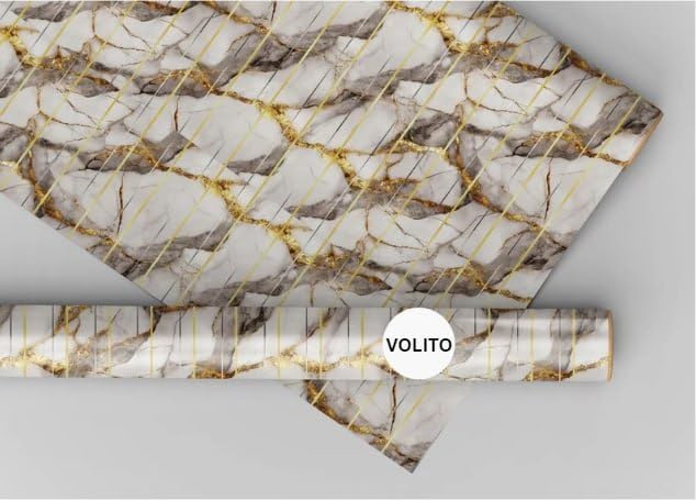 Image of VOLITO Wallpaper Luxury Shade Walls Sticker Waterproof,Oil Proof & Heat Resistant Kitchen Home,Living Room,Bedroom,Bathroom,Hotel,Pan&Shop Caounter,PVC self Adhesive(60x200) (V-112)