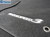 MAZDASPEED 3 2010-2012 NEW OEM SET OF FOUR FLOOR MATS SILVER STITCHING
