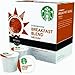 Starbucks Breakfast Blend, K-Cup for Keurig Brewers, 16 Count