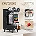 ROVSUN Cup Sealing Machine Full Automatic, Electric Cup Sealer 500-600 Cups/H, Bubble Tea Machine with LCD Intelligent Display, 88/89/90/95 mm Cup for Bubble Milk Tea Coffee Black