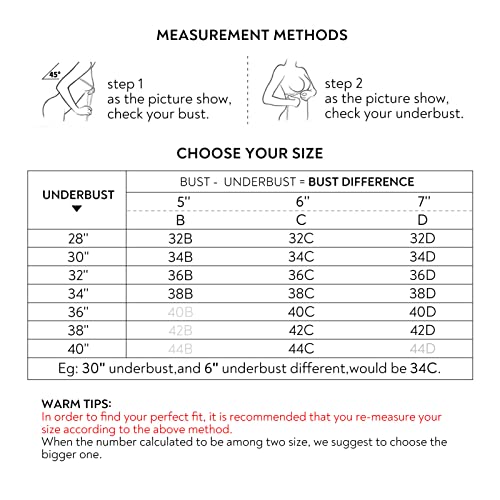 Fallsweet Add Two Cup Lace Bras For Women Push Up Wirefree Brassieres (As1, Cup_Band, A, 38, Purple, 38A) #TOP3