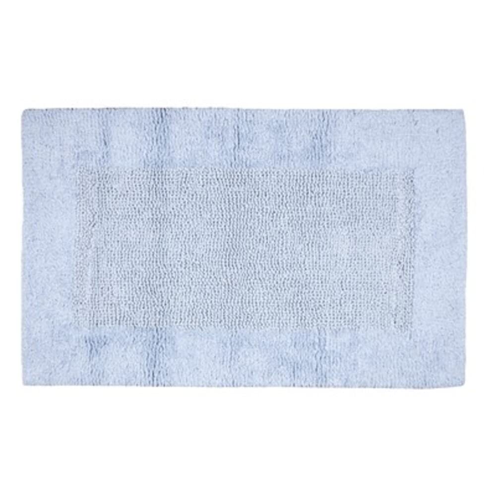 Tapis de luxe UP AND DOWN Blue Fog 50x80 cm tissage relief
