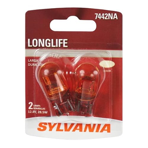 SYLVANIA 7442NA Long Life Mini Bulb, 2 Pack