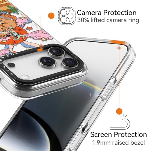 Coque iPhone Pro incassable 2m Rosarnnah évite les bris de vitre - 4