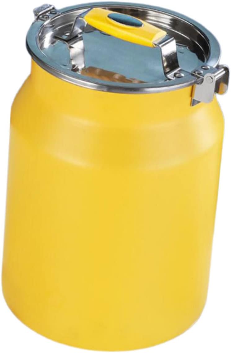 Stainless Steel Grain Storage Container for Kitchen Airtight Rice and Flour Bucket with Sealed Lid Multi Functional Food Storage Canister for Home Use