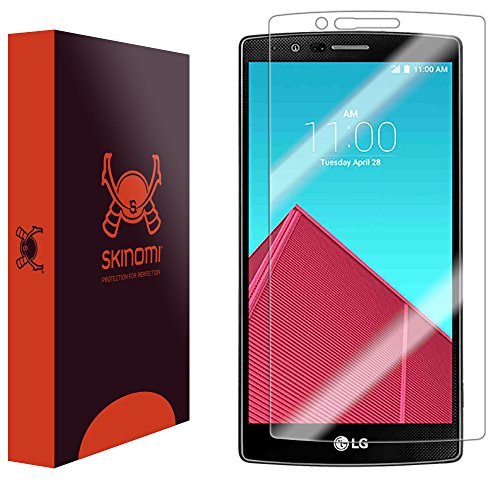 Skinomi TechSkin Screen Protector for LG G4 (Covers the Entire Screen)