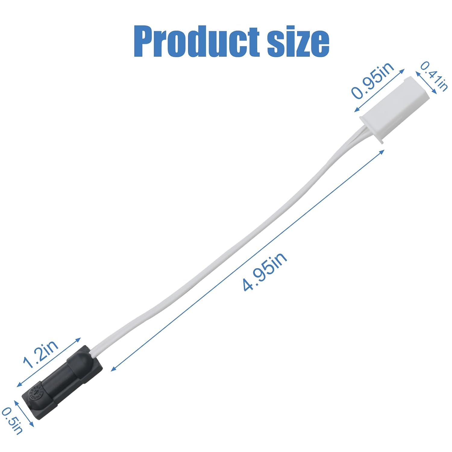 629409 Thermistor for Norcold RV Refrigerator Thermistor Parts Fits for N641 N811 N821 and N841 Models Thermostat Sensor Replacement Parts (2PCS)
