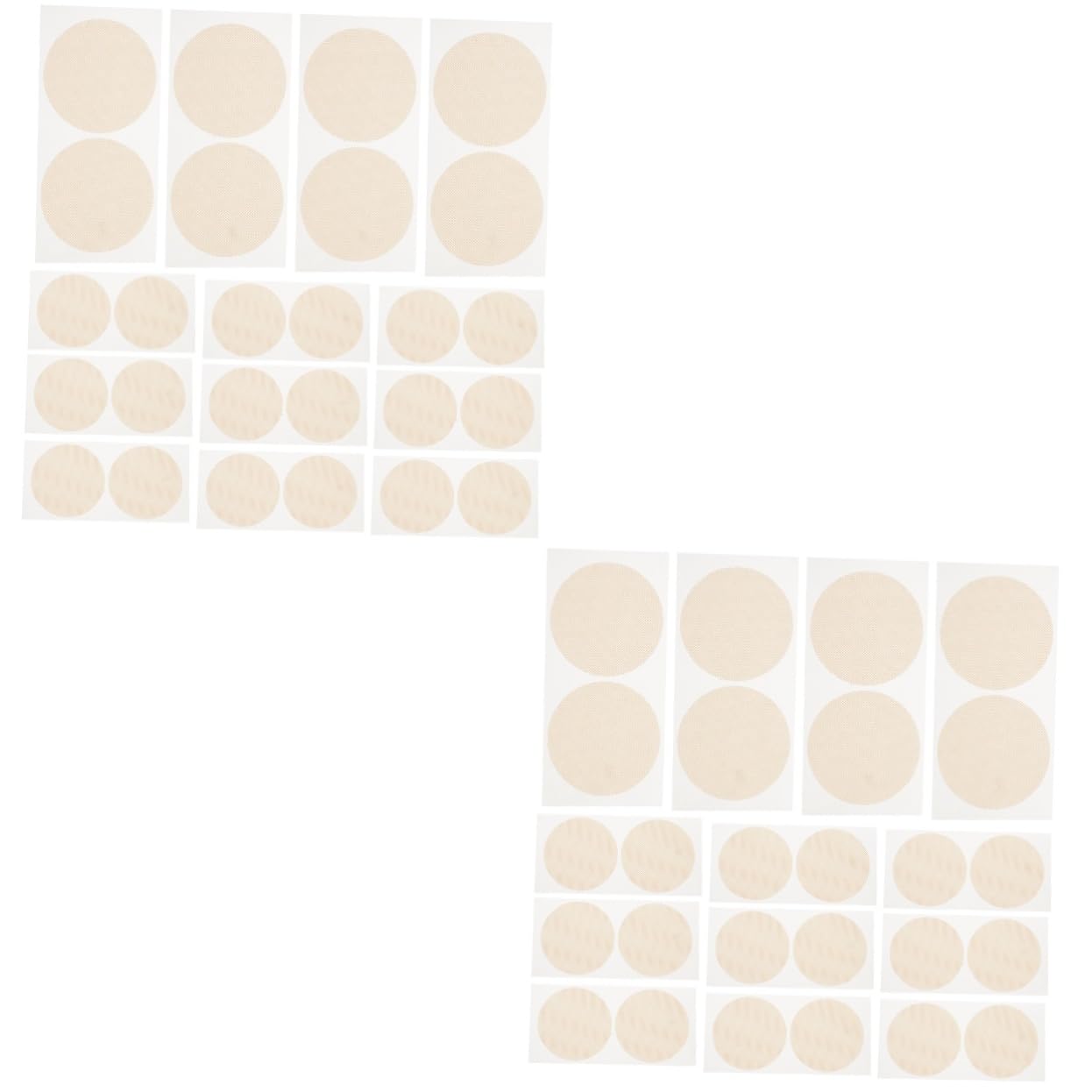 Ipetboom 2sets Cover Sports Running Protectors Breast Patches for Comfortable Durable Stickers 20pairs*2