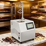 aromaoveite Desktop Chocolate Tempering Machine | Commercial Chocolate Melting Machine 5.5l, Stainless Steel, Removable Spiral Head, Suitable for Bars, Strawberry Coating, Parties and Weddings