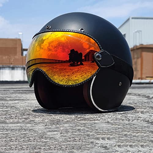 Amazon.co.jp: オートバイゴーグルレトロヘルメットゴーグルオートバイ