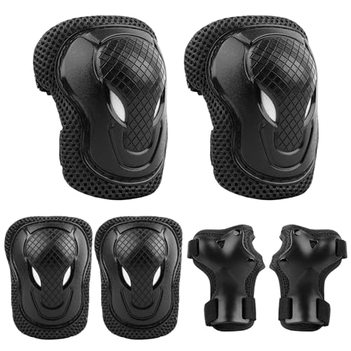 ValueTalks Protecciones Patines Niña Rodilleras Patines Niño Rodilleras y Coderas para Patines en Linea, Ciclismo