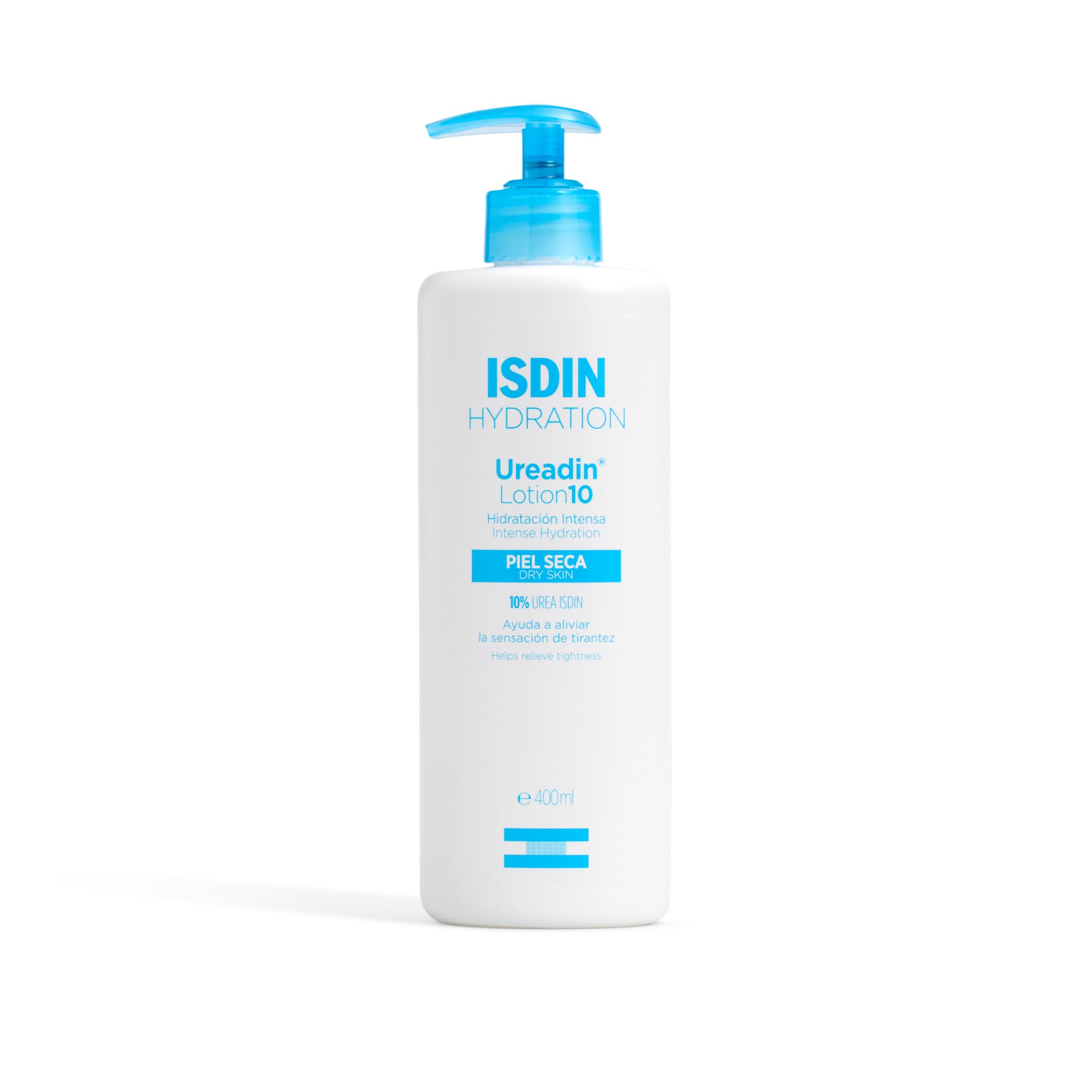 ISDIN Ureadin Lotion10 (400 ml) | Lozione Idratante con 10% Urea | Idrata Intensamente e Aiuta ad Alleviare la Sensazione di Tensione | Consigliata per Pelli Secche
