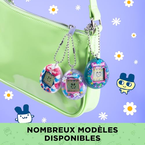 Jeu Électronique Bandai Tamagotchi Original Angel Bouquet – Animal Virtuel à Écran Couleur, 3 Boutons - vue 9